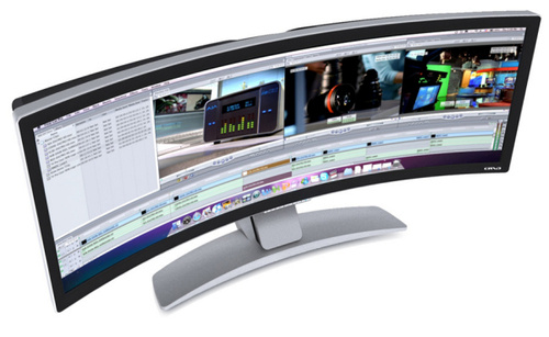 Curved Thin Monitor
