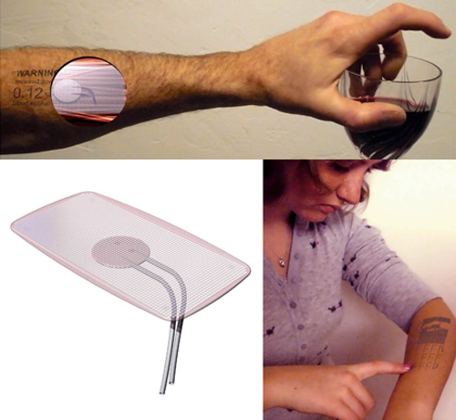 New Interface: Digital Tattoo Interface Turns Your Skin Into A Display