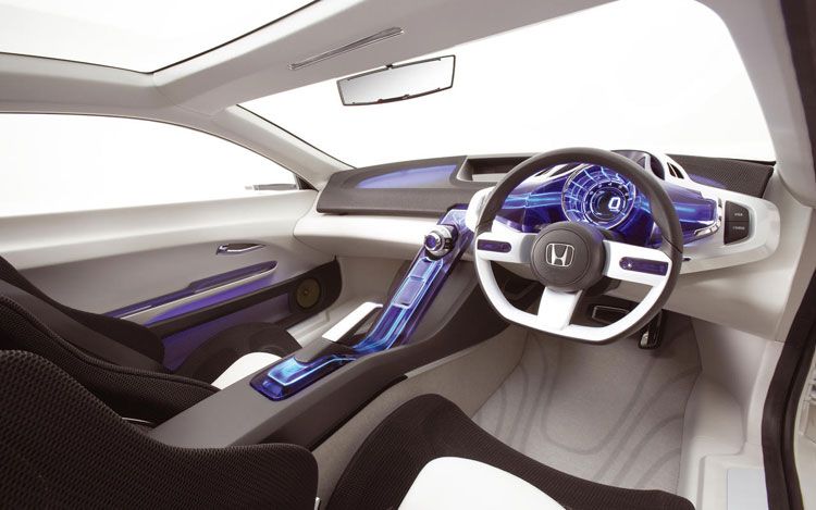 Inside of a Honda