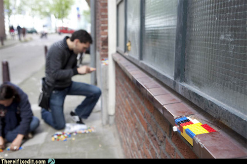 Lego ledge repair