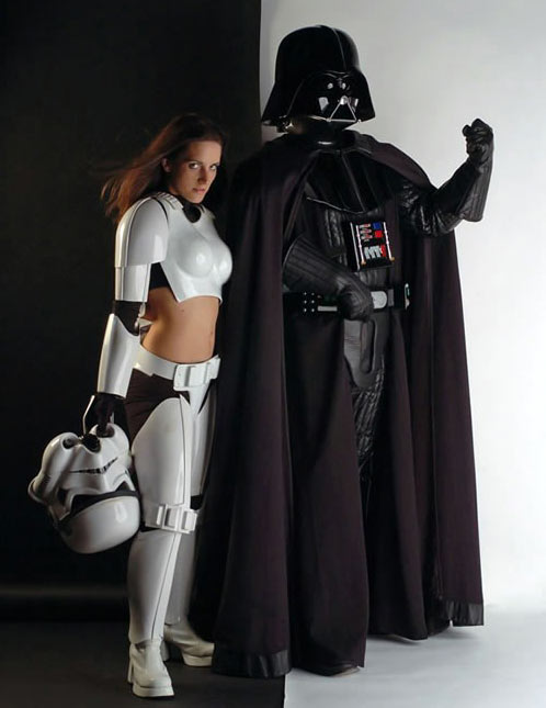 Vader gets the hot storm trooper