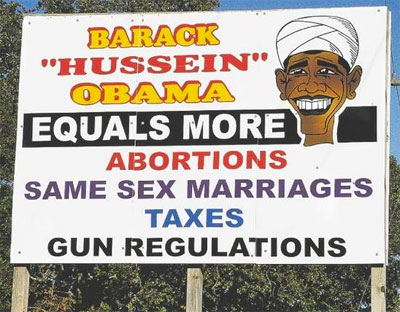 Racist Obama Gallery