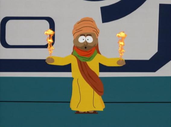 and here is a picture of Muhammed from the Super Best Friends South Park episode 