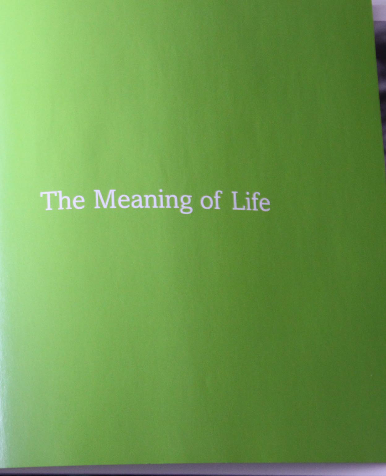 The Meaning of Life 1of5
