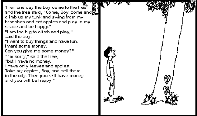 shel silverstein on the giving tree