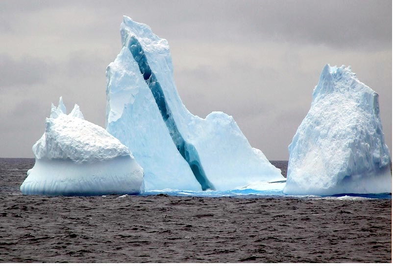 Striped Icebergs