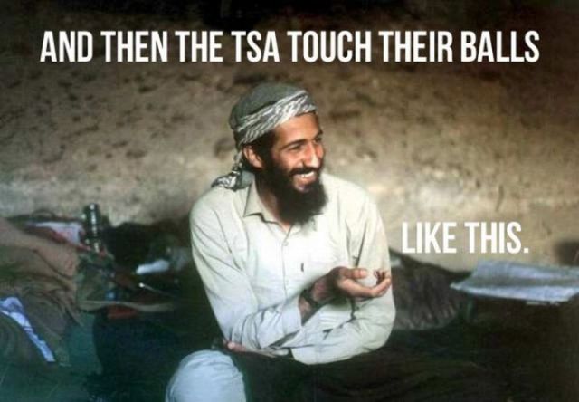 osama bin laden sudan - And Then The Tsa Touch Their Balls This.