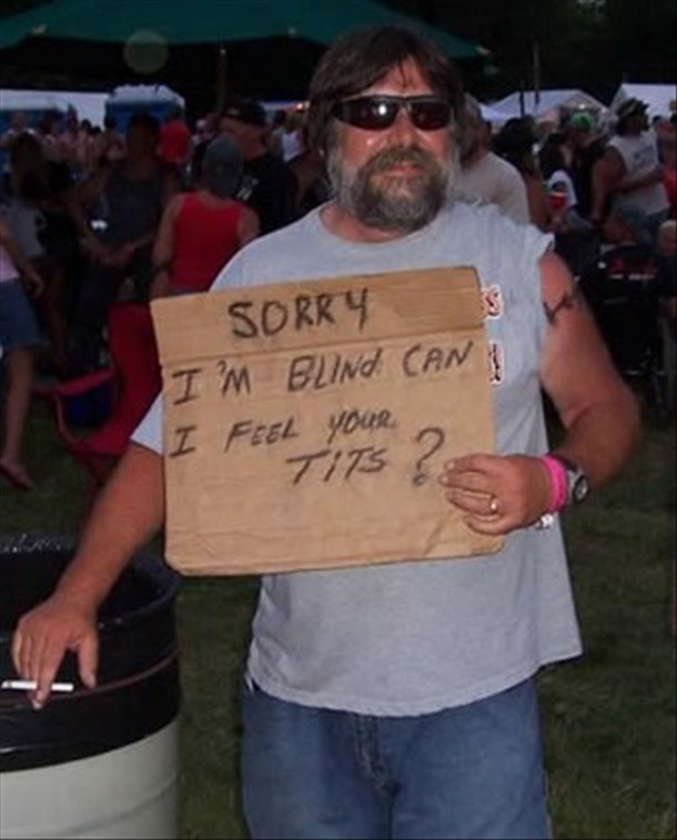 Funny Homeless Signs.