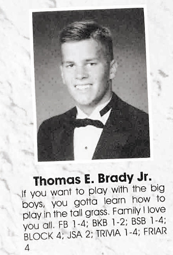 Tom Brady, Class of '95