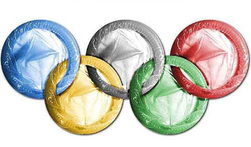 About 100,000 condoms were given to Olympic athletes at the Vancouver Winter Olympics 2010, and they used them all!