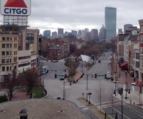 Eerie Images From An Empty Boston And Cambridge