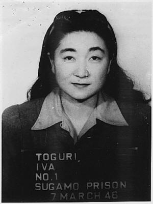The mugshot of Tokyo Rose, 1946.