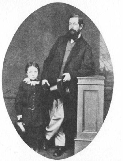 Six year-old Arthur Conan-Doyle in 1865.