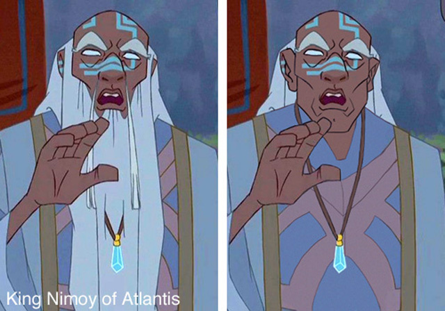 7 Disney Characters Without Their Beards