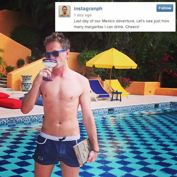 Neil Patrick Harris Got Wasted in Mexico