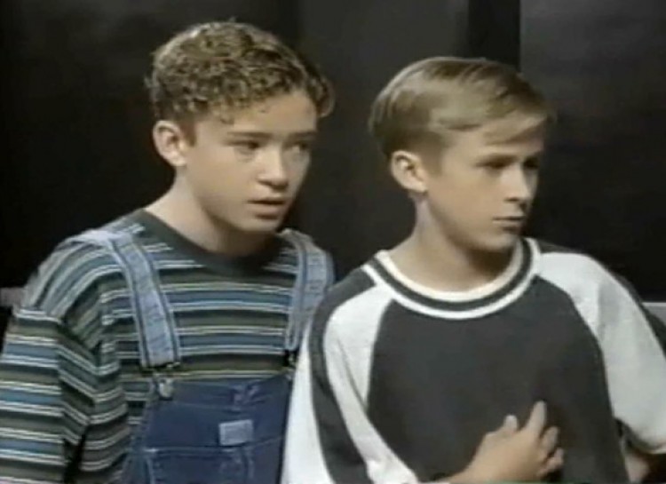 Justin Timberlake and Ryan Gosling are pseudo-brothers. Because he was born in Canada, a young Ryan Gosling was unable to film as a part of The Mickey Mouse Club since he was still a minor. In order to get around this, Justin Timberlakes mom became Goslings legal guardian, and the two future superstars lived together for a while.