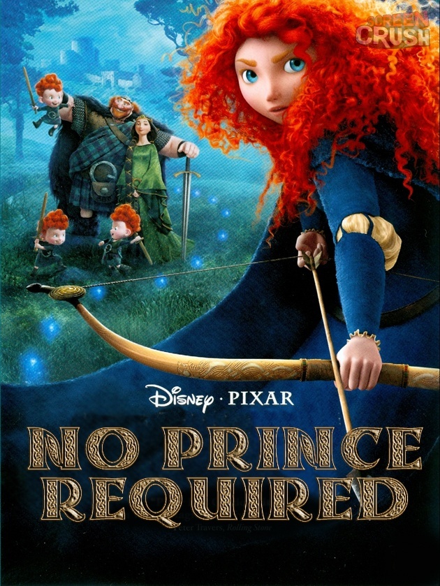 brave dvd cover - Rush Disney Pixar Inio Prince Reouired