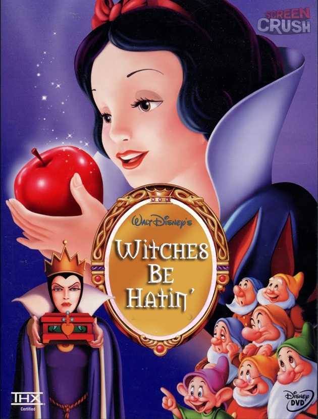 snow white and the seven dwarfs platinum edition dvd - Screen Crush War Disnep's Witches Be Hati' ' Oc Thx Disney Dvd Certified