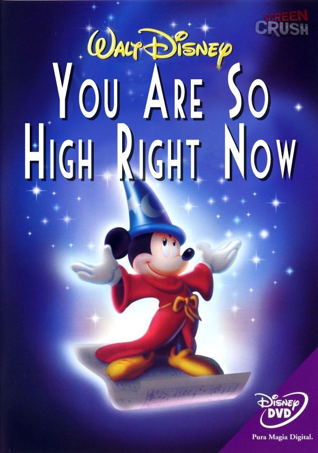 walt disney fantasia - Screen Crush War Disney You Are So . High Right Now Disney Dvd Pura Magia Digital