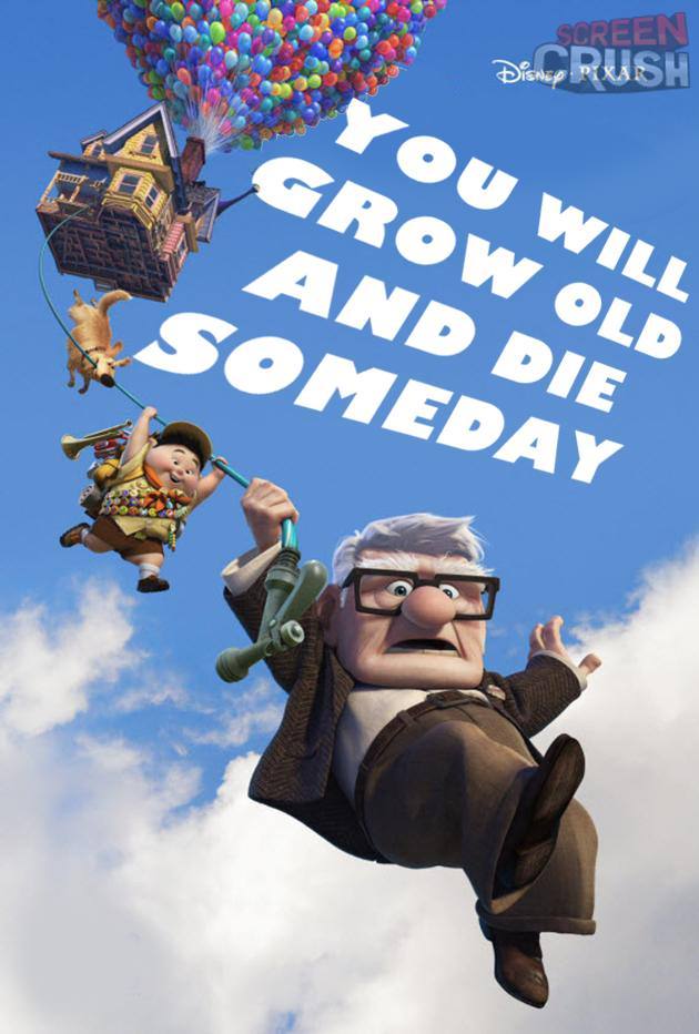 up (2009) - Brush Screen DieNop Push You Will Grow Old On And Die Someday