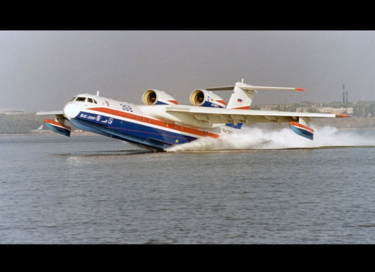 Beriev Be-200 Seaplane - A Russian plane made in 1988.