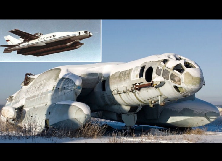 Bartini Beriev VVA-14 - This plane just looks plain beefy, like you would want it on your side in a bar fight. It is a Soviet vertical take-off amphibious aircraft