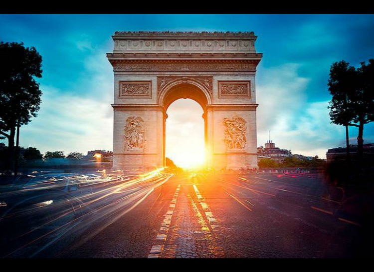 The Arc De Triomphe, France