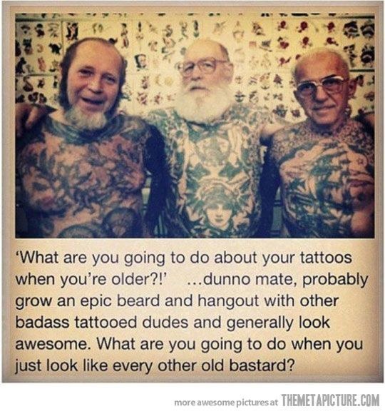 What Will Your Tattoo Look Like in 40 Years?