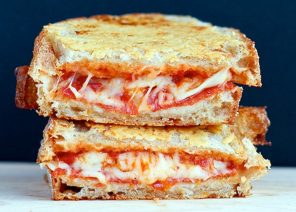 different types of grilled cheese sandwiches