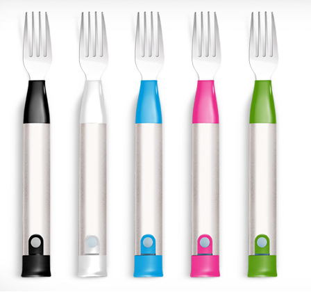 The Hapifork is no ordinary fork, it helps you lose weight! The fork vibrates when you’re eating too fast, which is bad if you want to lose weight. It measures several things and uploads it to the internet so you can track your progress.