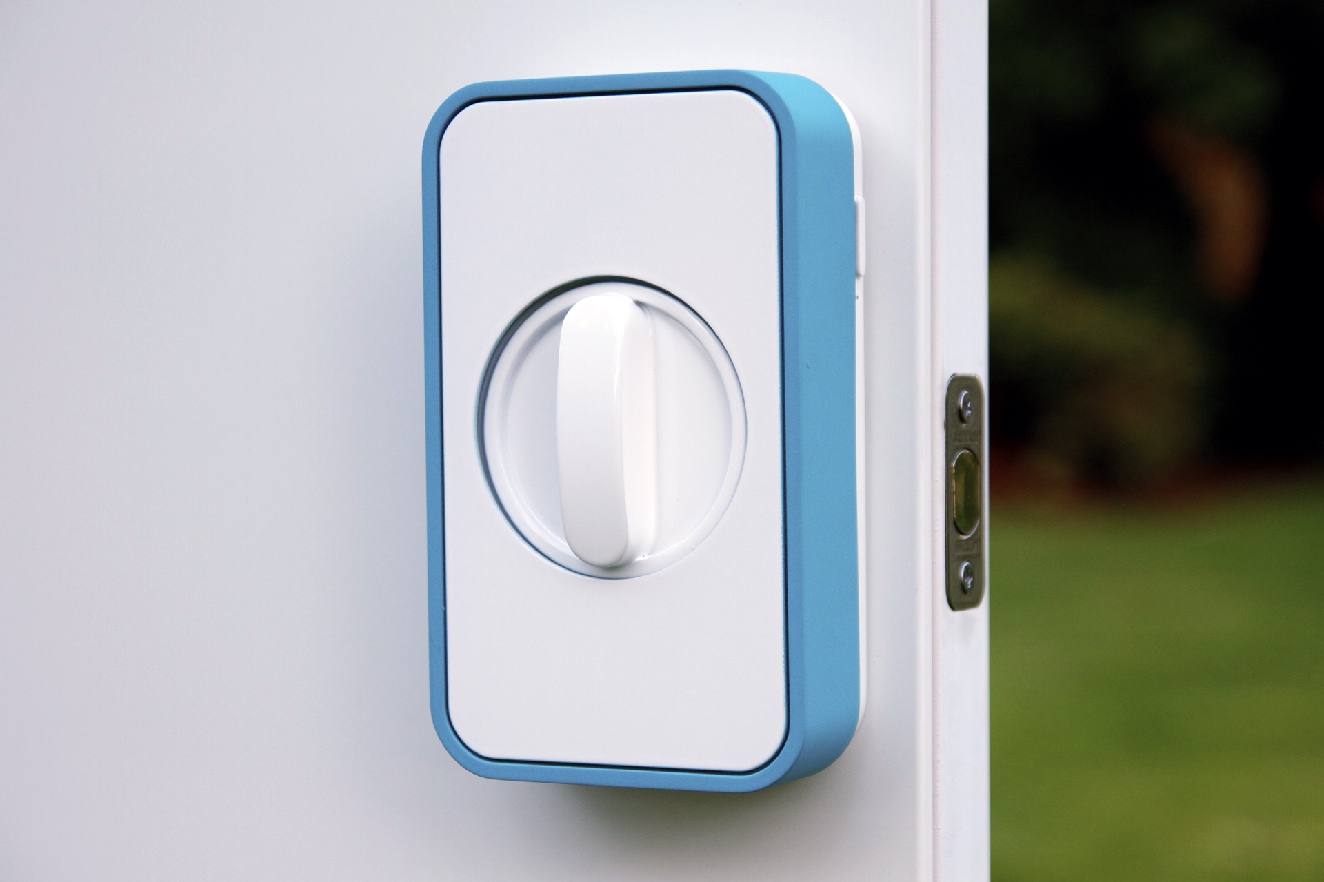 The Lockitron is a lock that lets you unlock your door with a phone. With this worrying that you haven’t locked your door is a thing from the past. It also notifies you if your door has been opened. So even if you’re on the other side of the world you’ll know your door is safely locked.