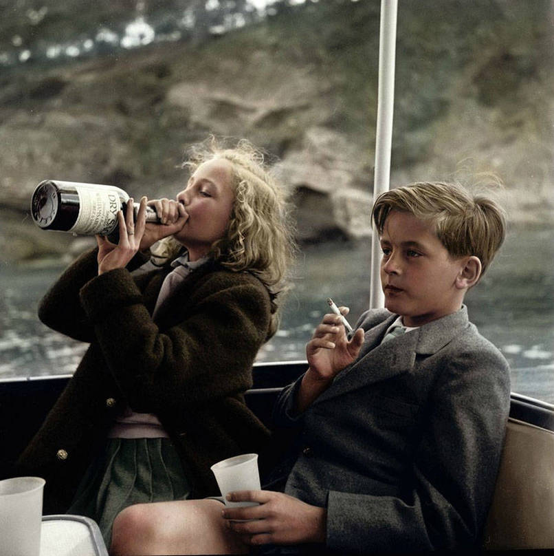 If Color Cameras Existed When These Historic Photos Were Taken