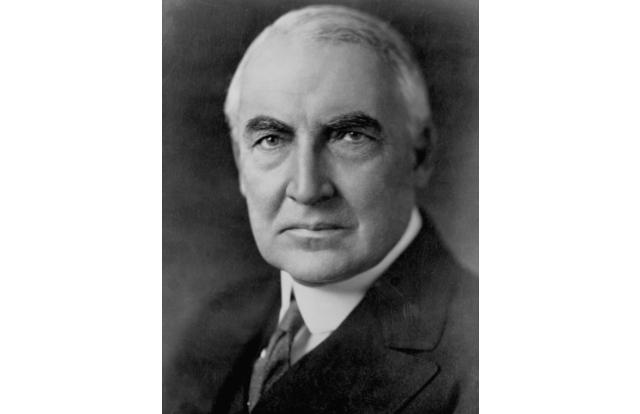 President Warren G. Harding wrote highly graphic erotic letters to his mistress, Carrie Phillips.