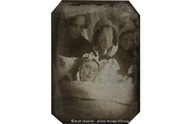 Also known as "post-mortem photography," the practice flourished with people who wanted a keepsake of their deceased family members.