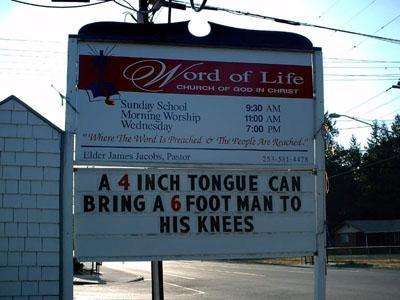 24 Sexually Suggestive Church Signs