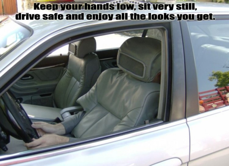 wtf car no driver prank - Keep your hands low, sit very still, drive safe and enjoy all the looks you get.