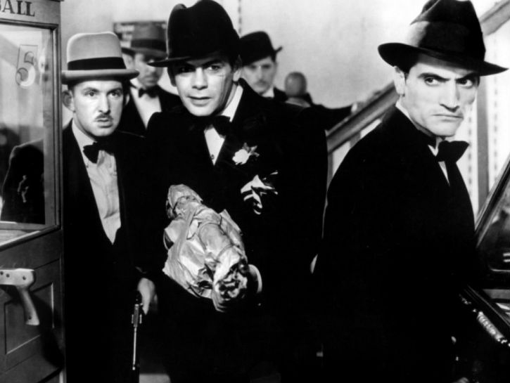 "SCARFACE" (1932) Often cited as one of the greatest gangster films of all time, Howard Hawk's "Scarface" has served as the benchmark for following films in the genre.  While the 1983 remake by Brian De Palma is a masterpiece in its own regard (and holds an 82% on Rotten Tomatoes), the film owes its greatness to its source material.