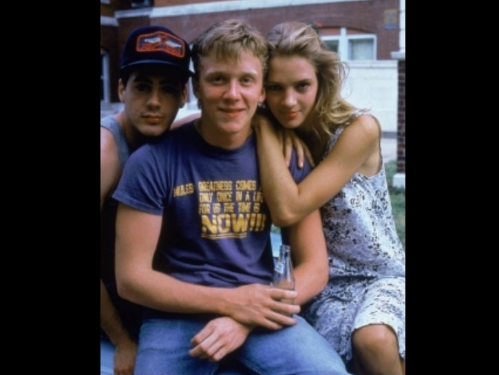 "JOHNNY BE GOOD" (1988)
Trying to break out of his nerdy mold, Anthony Michael Hall starred in this teen spots flick alongside a young Robert Downey Jr. and Uma Thurman that also featured a rocking soundtrack. Audiences and critics alike weren't buying it, as not only was it a box office failure, but it suffered some unsavory reviews that are gathered on Rotten Tomatoes, such as these zingers: "it's bad, even by 80's standards" and "the people who made this movie should be ashamed of themselves."