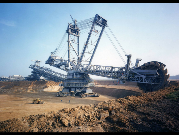Massive Mining Excavator