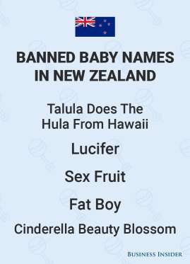 Banned Baby Names From Around the World