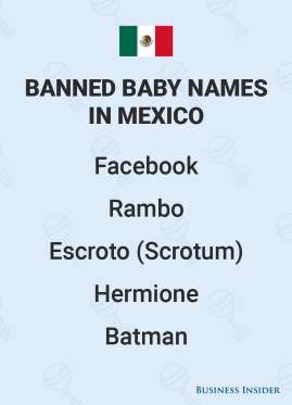 Banned Baby Names From Around the World