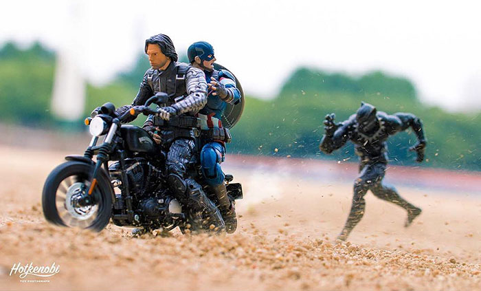 Action Figures Come To Life In Stunning Images By Japanese Photographer