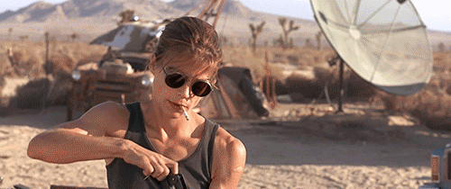 In T2, Sarah Connor attempted to kill an innocent Miles Dyson based on actions he had not yet committed. This was much like what the original Terminator tried to achieve by killing Connor for the child she had not yet birthed. In effect, Sarah had become the monster she was trying to escape in the first film.