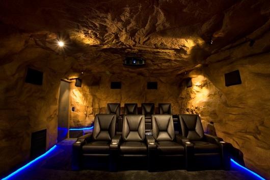 cave home theater