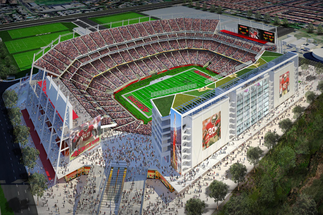 49ers - Levi's Stadium under construction