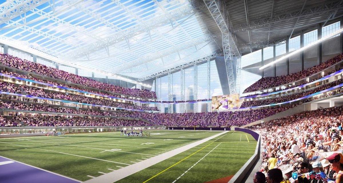 BONUS: Vikings - Vikings Stadium under construction