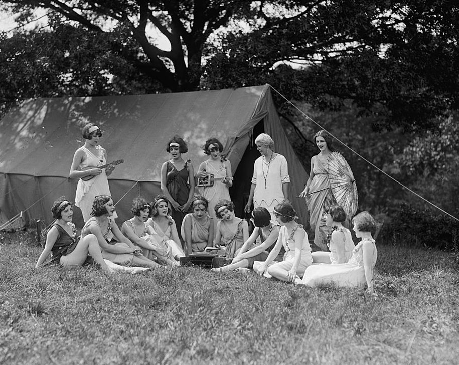 Dancers of the National American Ballet, 20 August 1924
