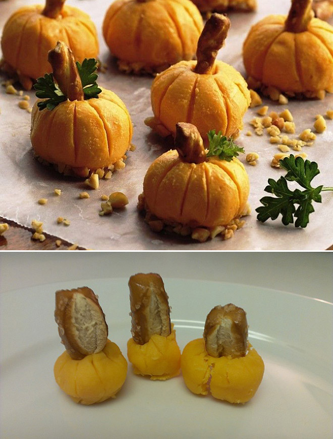 failed attempt easy halloween appetizer