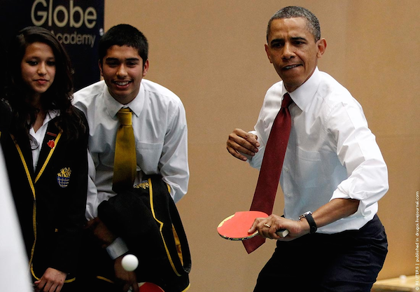photoshop obama playing ping pong - Globe codemy
