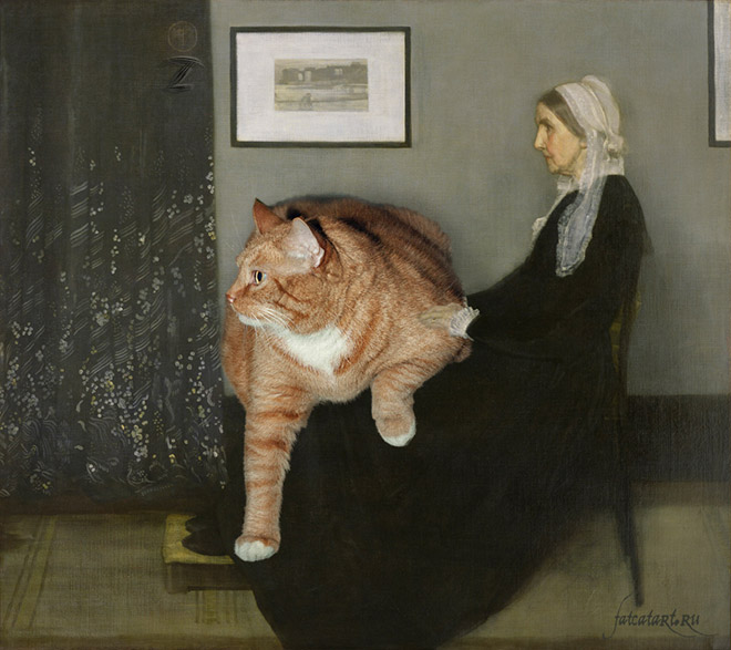 Whistlers Mother with the Cat